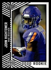 John Hightower 2020 SAGE HIT #34 Boise State Broncos ROOKIE *129