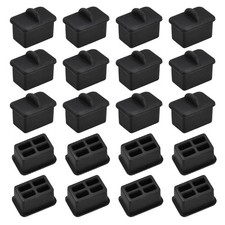 SFP-A Port Anti-Dust Stopper Cap Cover Black Silicone 20pcs