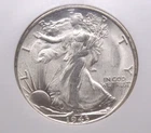 1943 "S" Walking Liberty SILVER Half Dollar 50c NGC MS64 #111 Unc BU ECC&C, Inc.