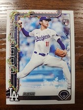2025 Topps Holiday - Roki Sasaki Rookie (RC) #H23, Los Angeles Dodgers.  87