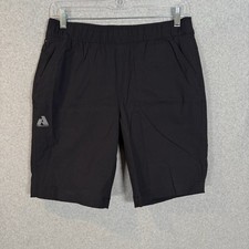 Eddie Bauer First Ascent Bermuda Shorts Womens 4 Black Nylon Hiking 