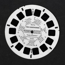 1962 View Master FLINTSTONES Fred's Invention - Hanna Barbers 1 Reel B5142