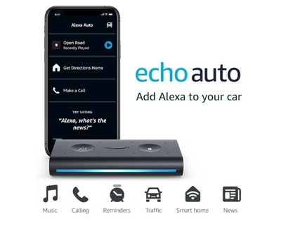 Amazon ECHO AUTO Alexa Smart Assistant for Vehicle ~ 1st Generation For iPhone