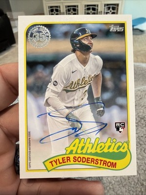 2004 Topps 35th Anniversary #89BA-TS - Tyler Soderstrom - Rookie Auto (RC) (AU)