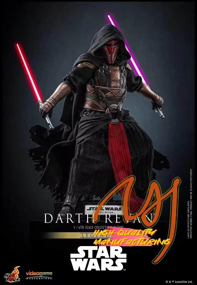  NUEVA Figura de Acción Hot Toys VGM62B Star Wars Darth Revan (Edición Especial) 1/6  Foto 4 de 4
