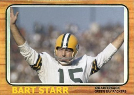BART STARR 66## BUY 5 GET 1 FREE ## or 30% OFF 12 OR MORE DIDDY-ORIGINAL-CUSTOMS