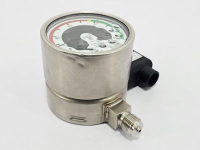 WIKA GDM-100 Typ: 133.52.100 SF6 Gas Dichte Monitor -76cmHg 0.9 Mpa #13