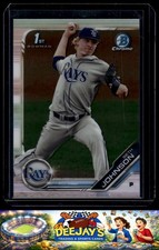 2019 Bowman Draft #BDC-90 Seth Johnson Chrome Tampa Bay Rays