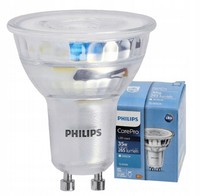 Led-Spot Led-Lampe GU10 Philips Corepro 3,5W 265Lm 3000K 36° Warmweiß H5,5 D5Cm