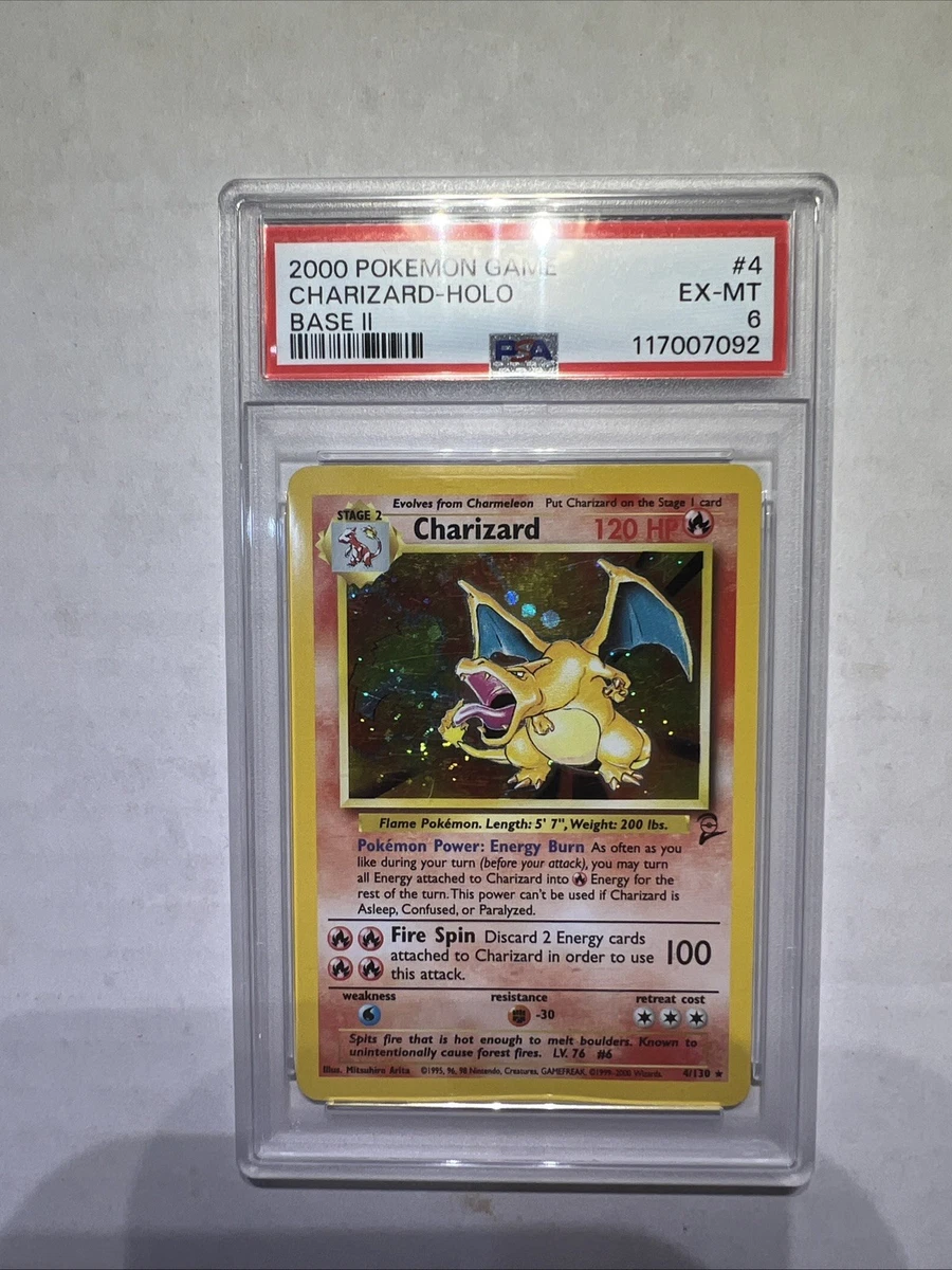 Preços baixos em Charizard Pokémon TCG Holo Conjunto Base Rara 2