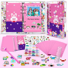 DIY Journal Kit for Girls, 6 7 8 9 10 11 12 13 Year Old Girl Gift Ideas, Birthda
