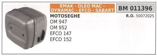 Marmitta Emak KettensäGe Om 947 952 Efco 147 152 011396-image