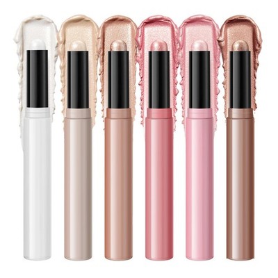 6PCS Eye Shadow Sticks Set, Eyeshadow Stick, Highlighting Pigmented Sticks
