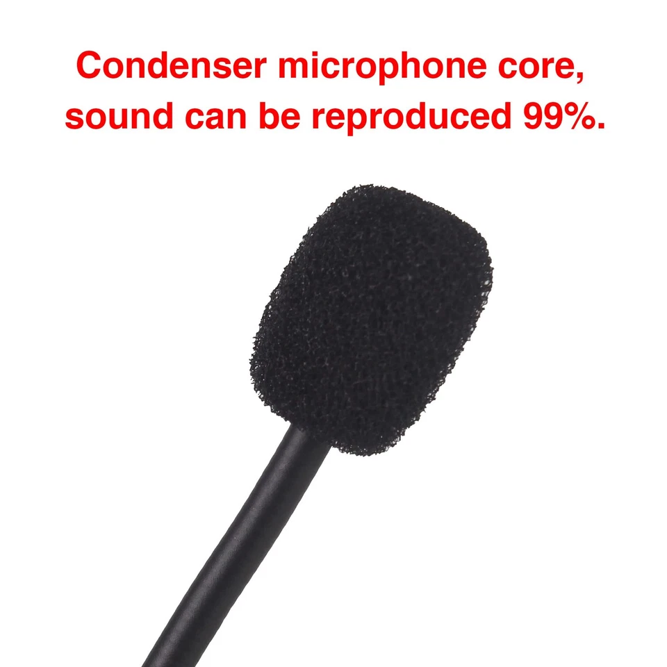 DT-5 Flute Microphone Instrument UHF Wireless Mic Micro-Gooseneck Pick Up Rec... - Image 2 of 4