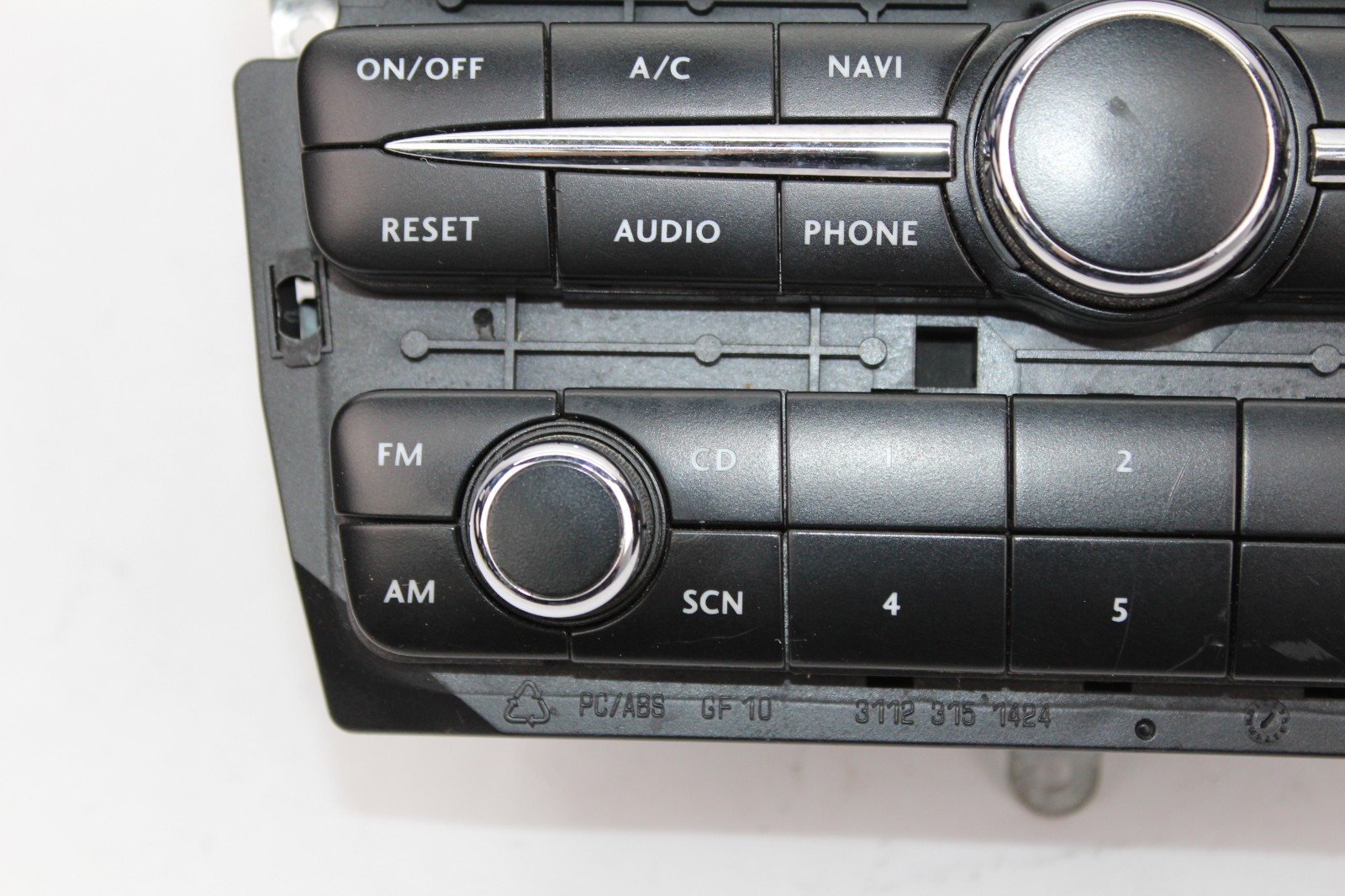 2003-2007 Bentley Continental GT Navigation Radio Command Head Unit Display OEM