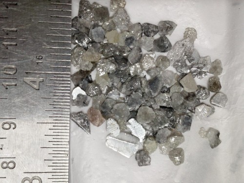 Diamanti grezzi naturali 10,0 ct forma piatta irregolare diamanti sfusi lotto miniera terra - Foto 7 di 11