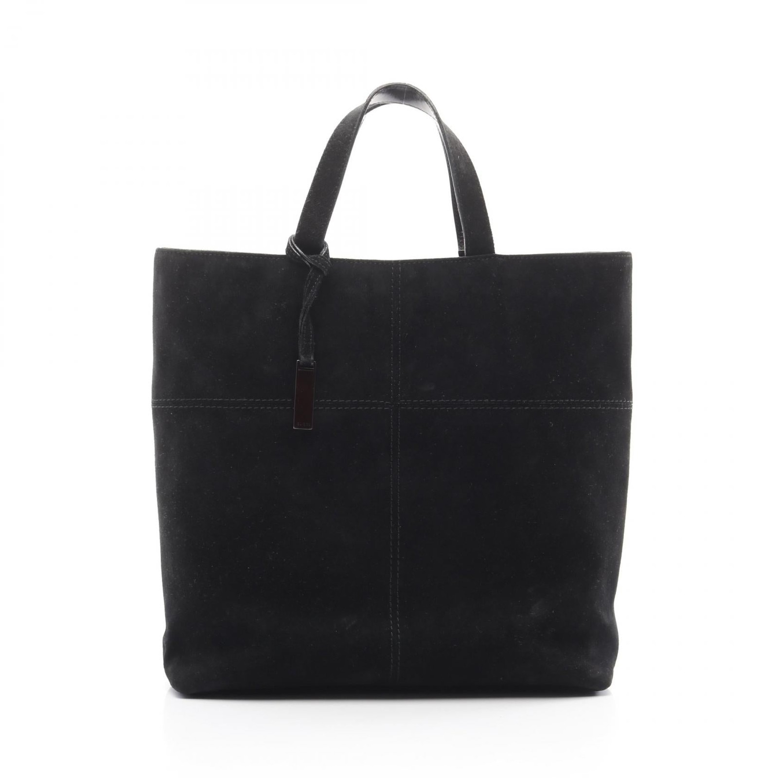Gucci Black Suede Leather Tote Bag for Women One Size 00221130475