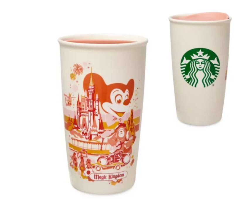 WDW Vault Collection Starbucks Tumbler Walt Disney World 50th Anniversary Vault Retro Starbucks  main image 4