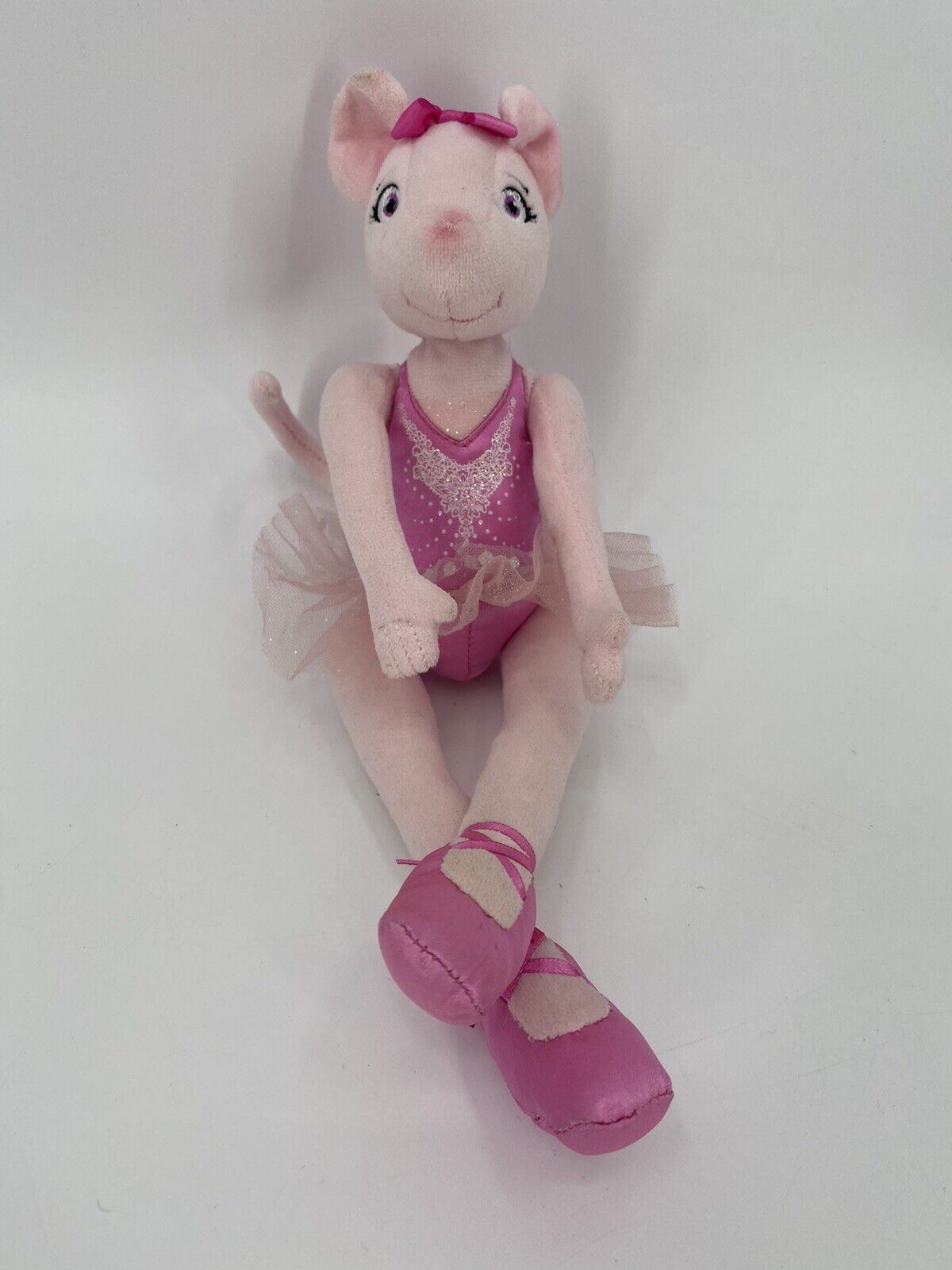 American Girl Angelina Ballerina Madame Alexander 12" Plush Pink Stuffed Animal