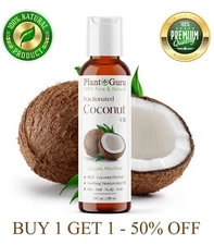 Fractionated Coconut Oil 2 oz. Carrier for Aromatherapy, Essential Oils, Massage