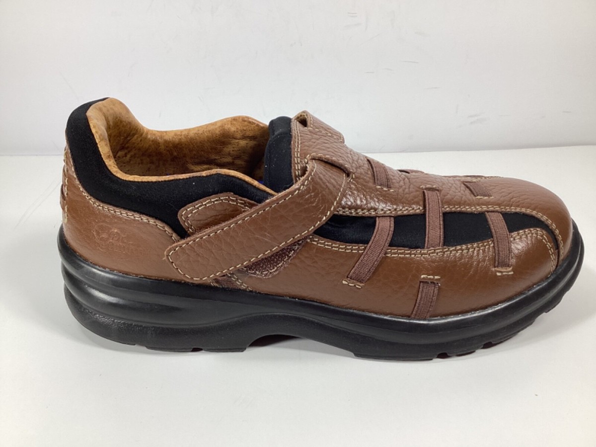 Dr. Comfort Betty Diabetic Orthopedic Shoes Brown Leather  display picture 1