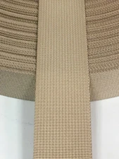 1.5 INCH MilSpec Military Webbing MIL-W-17337 TAN Per Yard