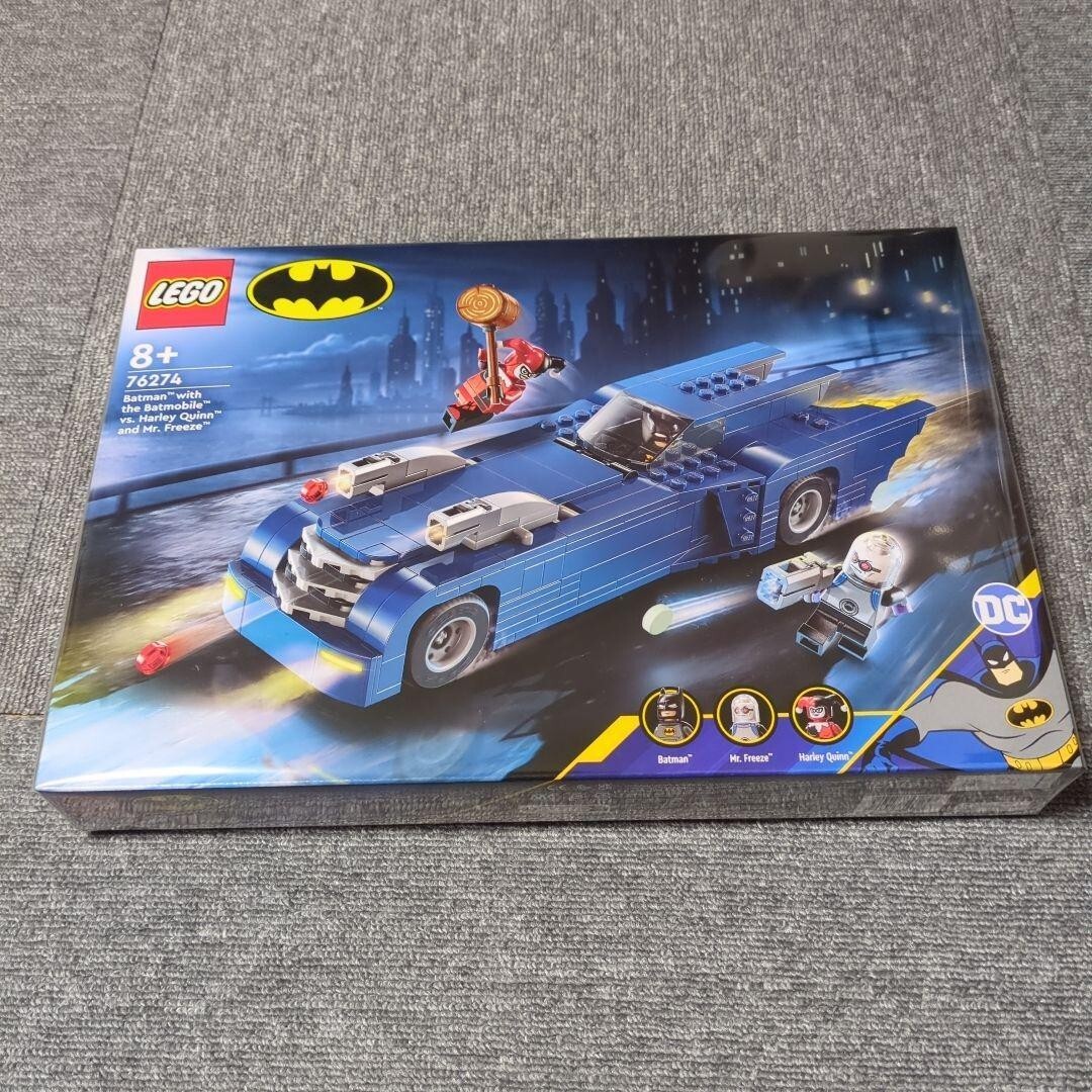 ブルーブルー LEGO 76274 Batman Batmobile Batman vs. Harley Quinn & Mr. Freeze