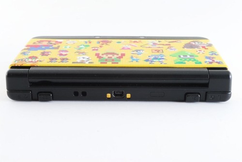 New Nintendo 3DS Super Mario Maker Kisekae Pack Plate Limited Console Yellow - Picture 4 of 10