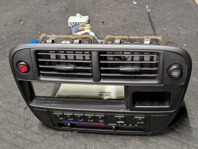 OEM 96-98 Honda Civic Center Climate Control Radio Bezel Panel