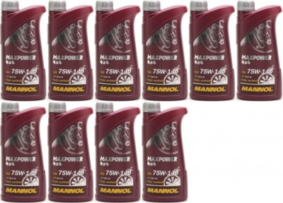 MANNOL Maxpower 4x4 75W-140 API GL 5 LS 10x 1l = 10 Liter