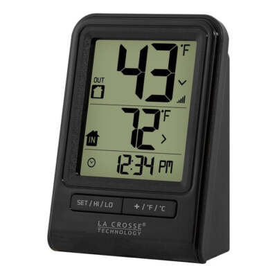 308-1409BT-CBP Indoor Outdoor Temperature and Humidity monitor