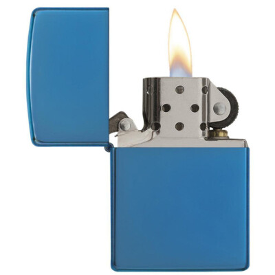 ZIPPO 20446 Classic High Polish Blue SAPPHIRE LIGHTER | eBay
