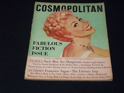 1958 AUGUST COSMOPOLITAN MAGAZINE - MITZI GAYNOR FRONT COVER - E 14276