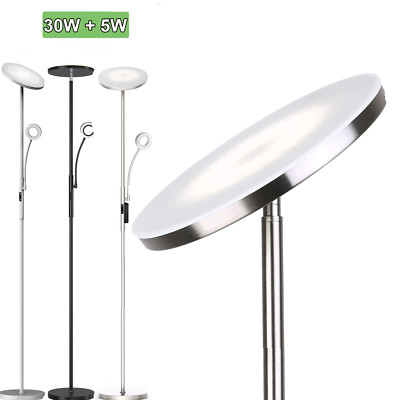 LED Stehlampe Dimmbar Stehleuchte 35W mit Fernbedienung Leselampe Wohnzimmer