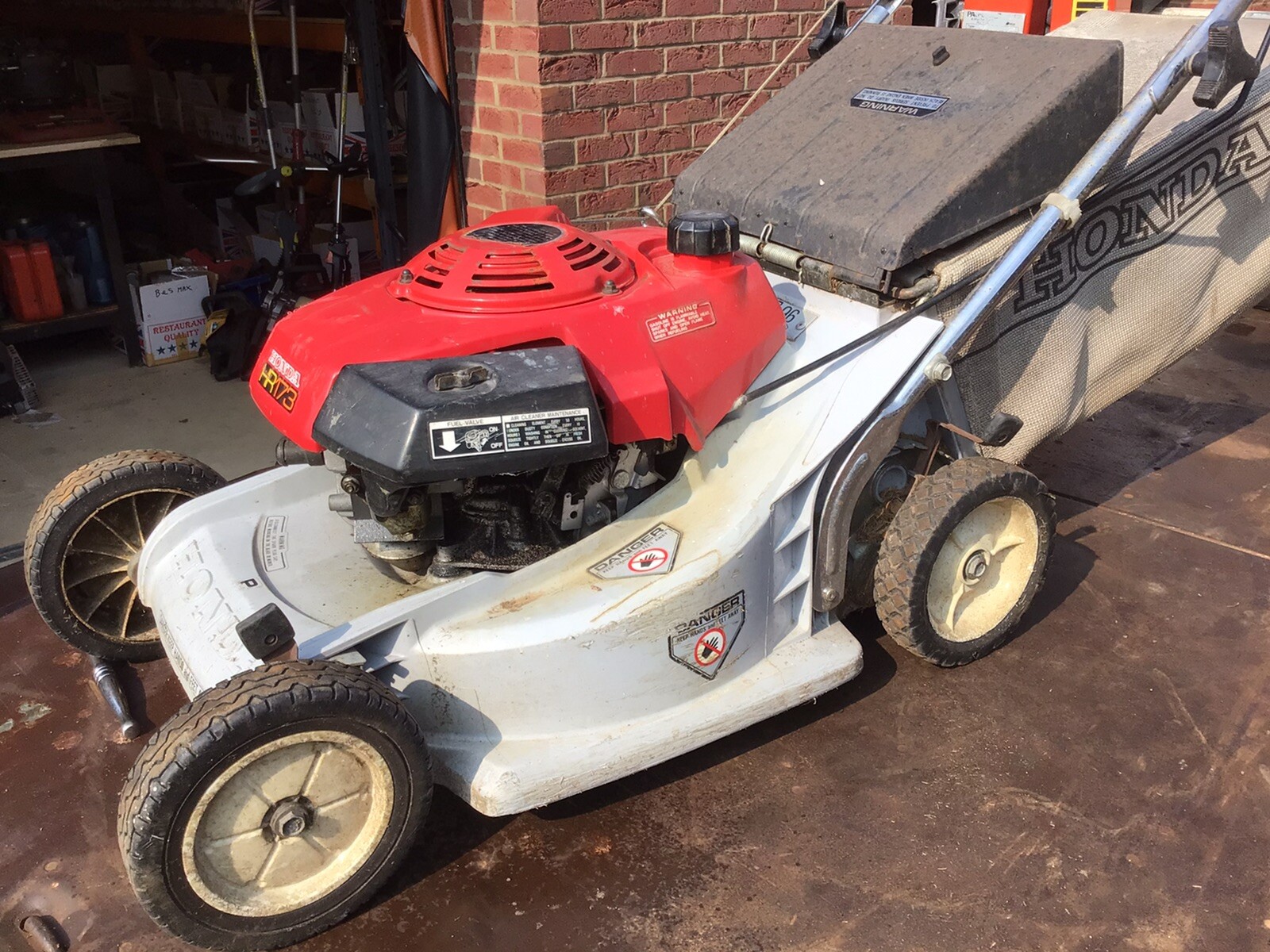 Honda HR173 Mower GV100 Breaking For Parts Message For Prices And