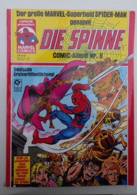 Die Spinne  Comic-Album (Spider-Man) Marvel Comics Condor 1979 -1995