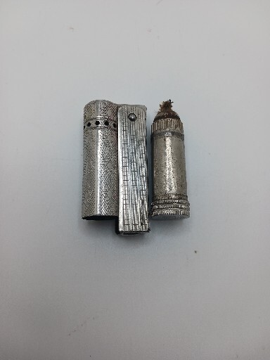 Vintage Lighter Junior 6600 IMCO TRIPLEX Made AUSTRIA Good Spark Untested