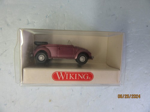 SCHUCO VW BEETLE Convertible with Caravan 1/87 EUR 11,84 - FR