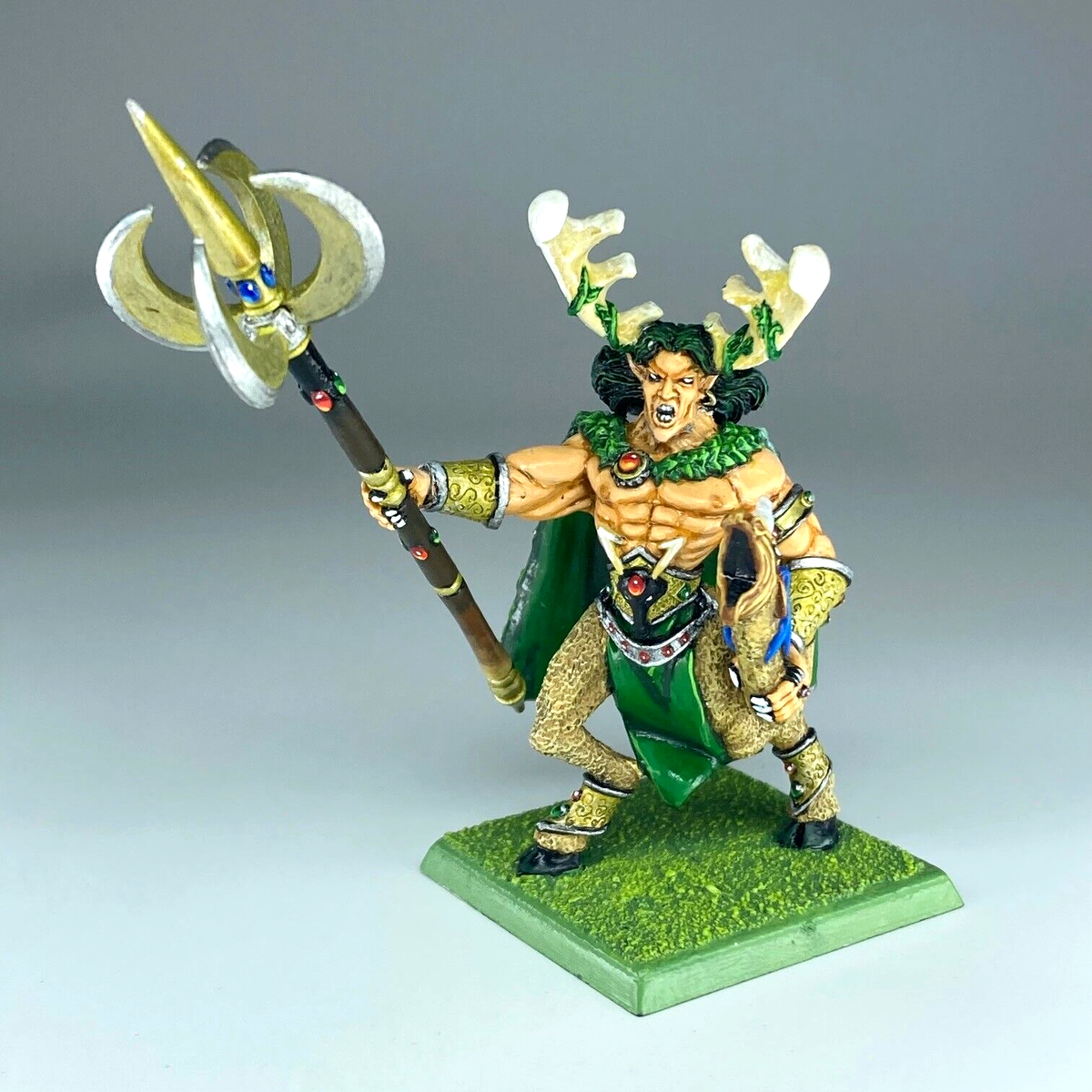 Figurine Warhammer Orion Roi Des Forêts – Elfes Sylvains, Métal, P-005BL
