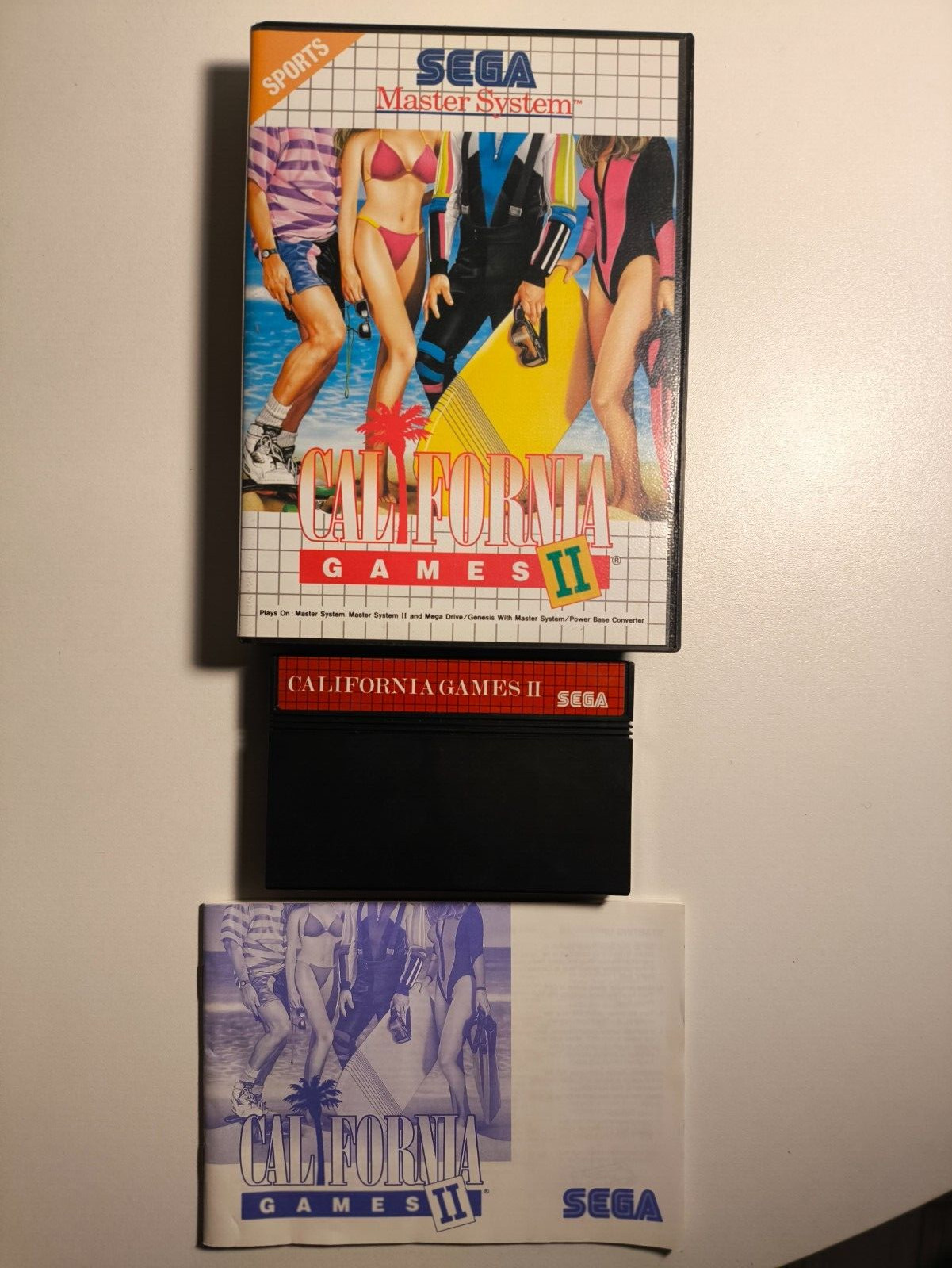 SEGA Master System  Jeu California Games 2