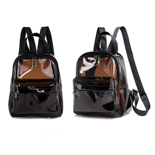 Clear Transparent PVC See Through Mini 