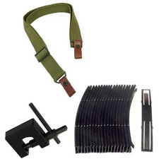 20 Steel 10rd 7.62x39 Stripper Clips Sight Tool Green Sling fits SKS Rifle