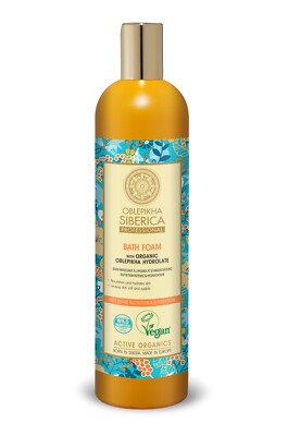 Natura Siberica Oblepikha Bath Foam Nutrition & Hydration 550ml