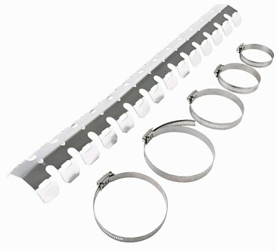 Tusk Racing 2 Stroke Pipe Exhaust Protector Guard Shield Kawasaki KX 125 250 500