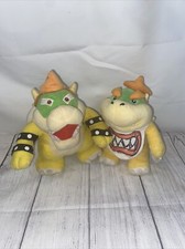 Super Mario Bros. Bowser Koopa and Baby Bowser Koopa Soft Plush Doll-2Pcs