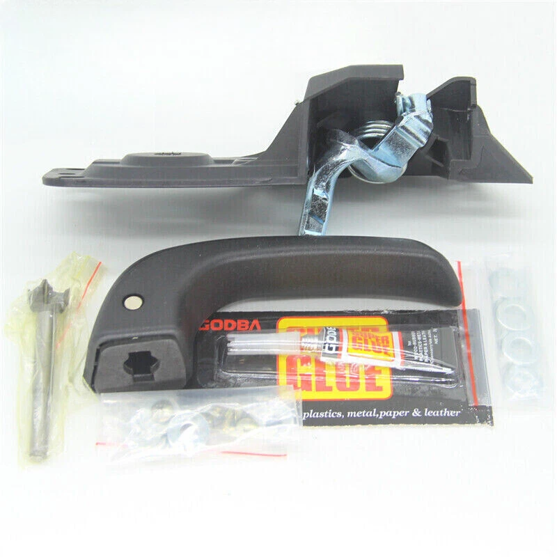 Kit de reparación de manija de puerta interior del conductor izquierdo ajuste interior 07-13 Silverado 3500 HD Foto 2 de 4