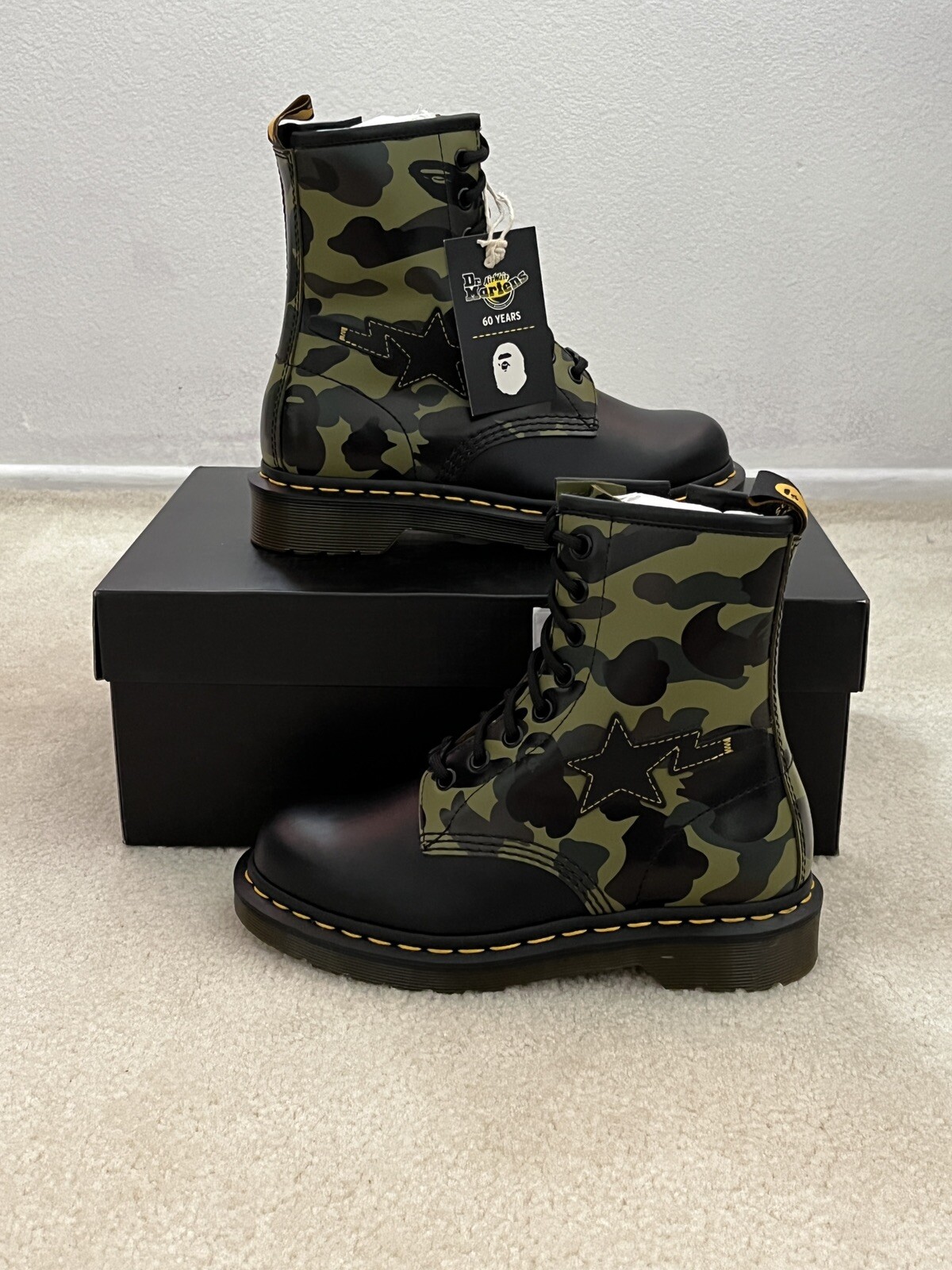 A Bathing Ape x Dr. Martens 1460 BAPE 