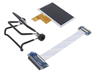 16381 Display: LCD grafisch 800x480 120,7x75,09mm 5'' PIN: 40 5VDC WAVESHARE