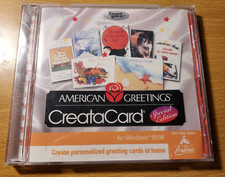 American Greetings CreataCard SPECIAL EDITION 1999 Windows 95/98 TESTED WORKING