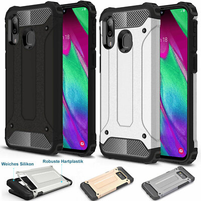 Outdoor Hülle für Samsung Galaxy A40 Armor Case Handyhülle Cover Schale Bumper 